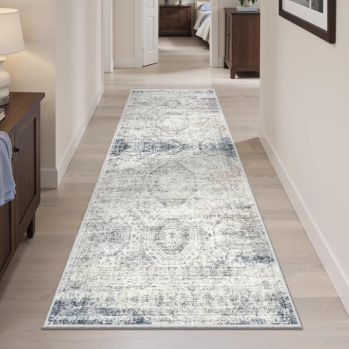 Soalmost Runner Rug 2x6 Washable Non-Slip Kitchen Runner Rugs - Image 2