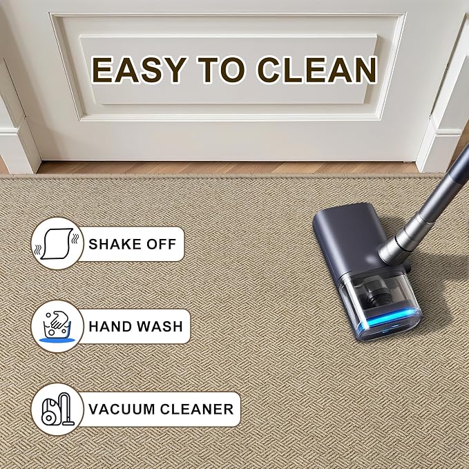 Ultra Thin Door Mat Indoor Entrance 24"x47", Low-Profile Indoor Door Mat - Image 5