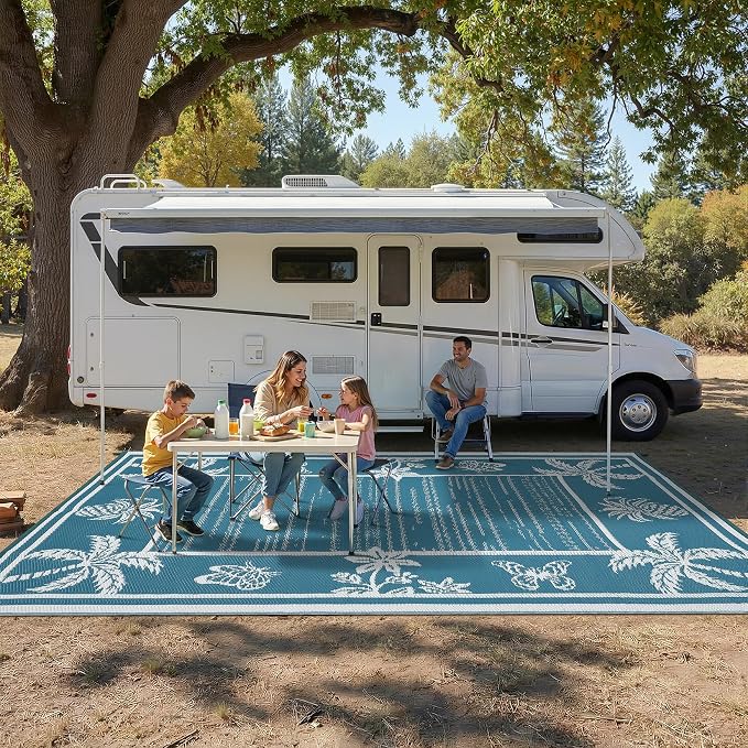 Garvee Outdoor Rug 9x12 Waterproof - Image 7