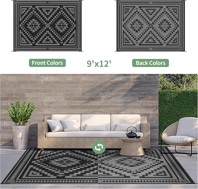 GENIMO Outdoor Rug for Patio Clearance - Image 4
