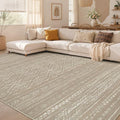 Nakagishi Area Rug Living Room Rugs: 7x9 Large Soft Machine Washable Boho by NakagishiAreaRug