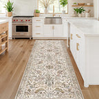 Hazo Haus Boho 2x7 Long Bathroom Runner Rug by HazoHaus