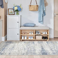 2x5 Rug Runner Washable for Entryway, Soft Bathroom Rugs by Restydon