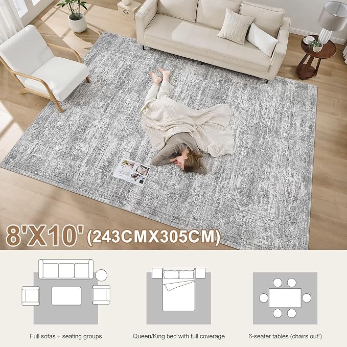 DMOYEST Area Rug Living Room Rugs - Image 4