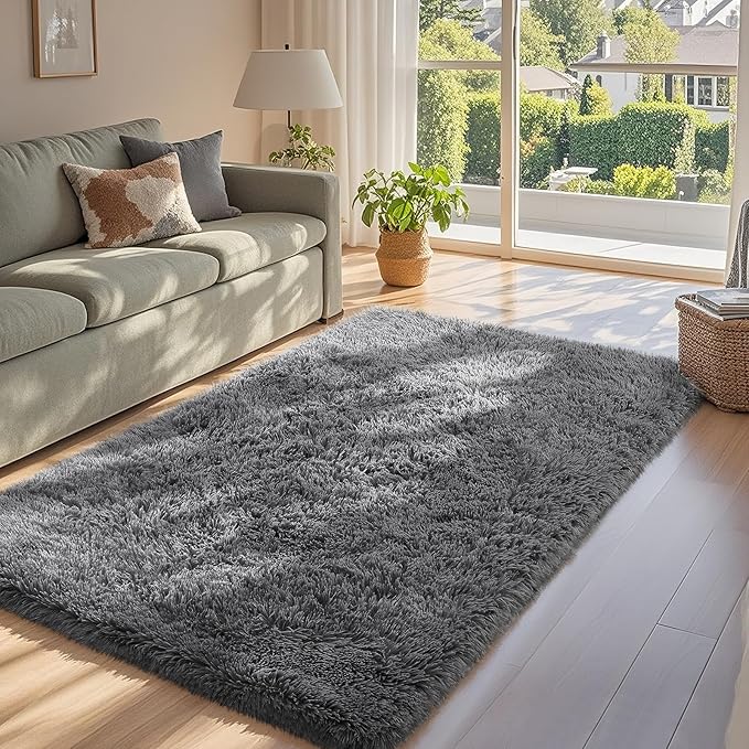 Ophanie Washable 3x5 Area Rug, Bedside Preppy Dorm Rug, College Essentials Non - Image 6