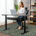 36"x60" Office Chair Mat for Hardwood Tile Floor, Under Desk Carpet Protector - Image 2