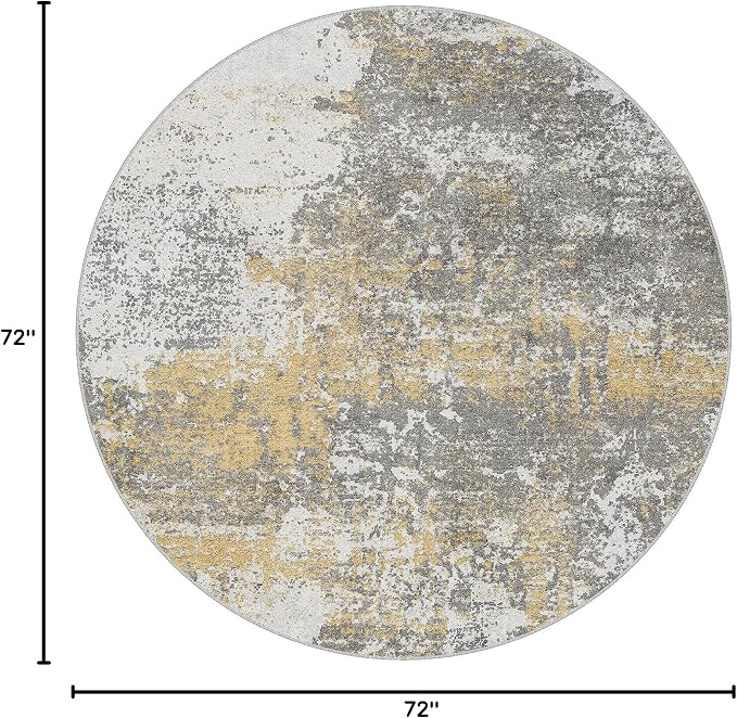 6ft Round Area Rug - Image 2