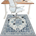 36"x60" Office Chair Mat for Hardwood Tile Floor, Under Desk Carpet Protector by BESBLEE