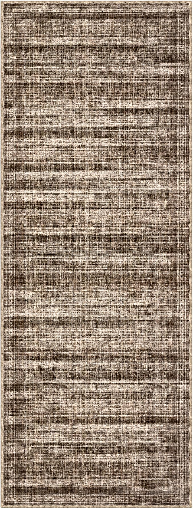 GarveeHome 2x10 Runner Rug for Hallway Washable Kitchen Rugs Non Slip Solid - Image 4