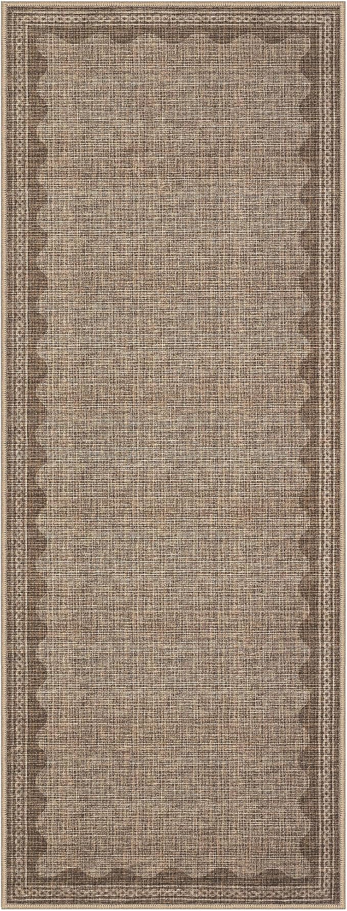 GarveeHome 2x6 Runner Rug for Hallway Washable Kitchen Rugs Non Slip Solid - Image 4