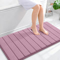 OLANLY Memory Foam Bath Mat 44x24, Super Soft Absorbent Bathroom Rugs, Quick Dry by OLANLY