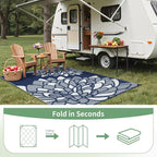 GENIMO Outdoor Rug 6' x 9' Waterproof - Image 7