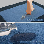 Machine Washable Throw Rug 24" x 36", Non Slip Kitchen Mat - Image 2