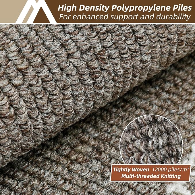 COSY HOMEER Kitchen Rugs Sets 2PCS, Non-Slip Washable Kitchen Mats - Image 3