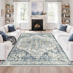 zesthome 5x7 Washable Rug-Stain Resistant Area Rugs - Image 4
