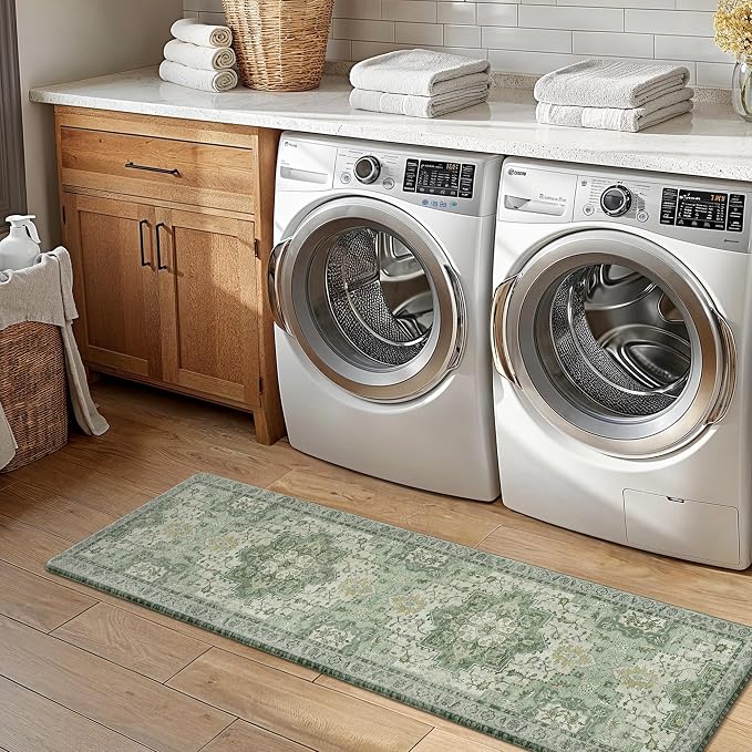 GENIMO Kitchen Mats for Floor 2PCs, Washable Anti Fatigue Mat for Cushioned - Image 7