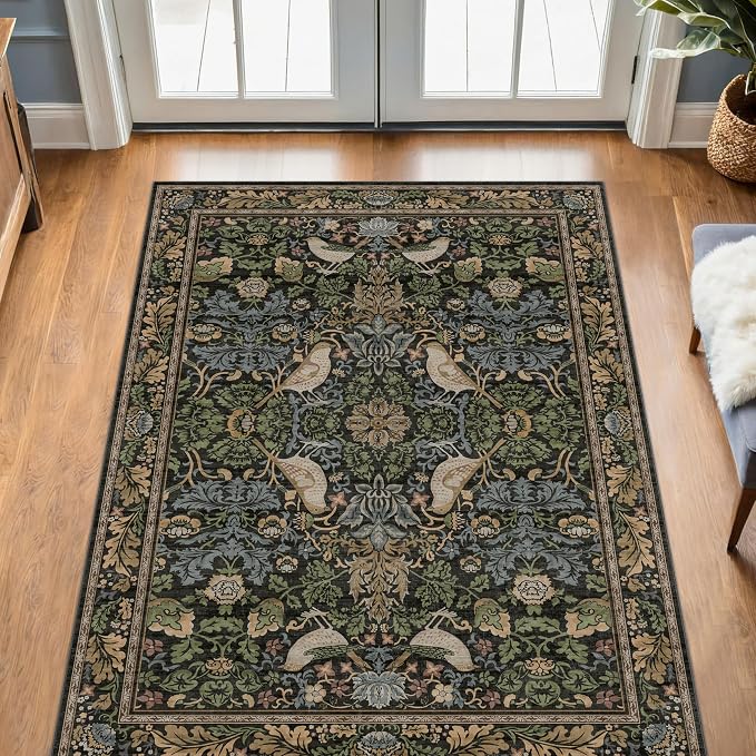 Hazo Haus Boho Living Room Rug 5x8 - Image 3