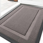 OLANLY Front Door Mat Indoor Outdoor Entrance, Waterproof All-Season, by OLANLY