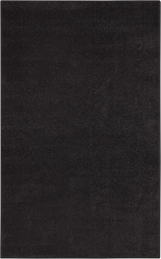 Nourison Home Nourison Essentials Black 3' x 5' Area Rug - Image 6