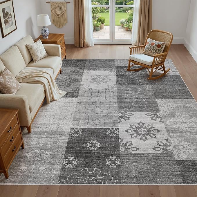 UERMEI 9x12 Area Rug for Living Room - Image 4
