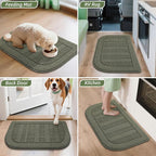 BEQHAUSE 24x36 Inch Kitchen Rug Mat Durable Kitchen Rugs Non-Slip Washable - Image 8