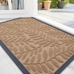 OLANLY Door Mat Indoor Outdoor Entrance, Waterproof All-Weather All-Season by OLANLY