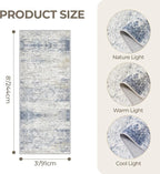3x8 Runner Rug Non Slip Washable - Image 2