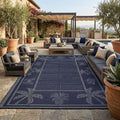 Garvee Outdoor Rug 9x12 Waterproof by Garvee