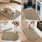 BEQHAUSE 30x18 Inch Kitchen Rug Mat Durable Kitchen Rugs Non-Slip Washable - Image 8