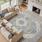 10x14 Washable Area Rug, Large Rugs - Image 6