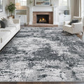 pmtsns Area Rugs 9x12 for Living Room: Washable Rug Modern Abstract Neutral by pmtsns