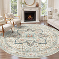 Tortania 6' Round Area Rug Living Room Rugs by Tortania