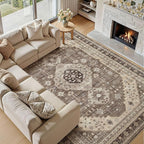 5x7 Washable Area Rug, Large Rugs - Image 7
