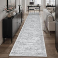 Soalmost Runner Rug 2x12 Washable Non-Slip Hallway Runner Rugs by Soalmost
