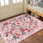 DUKINO 3x5 Area Rug, Floral Rugs - Image 7
