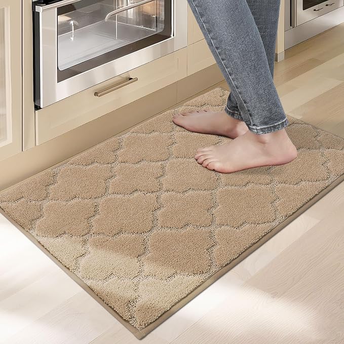 COSY HOMEER Kitchen Rugs Washable Non Slip Kitchen Mats by COSYHOMEER