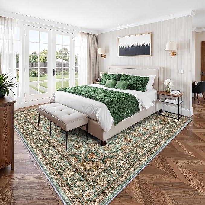 TOPRUUG Washable Oriental Area Rug - Image 4