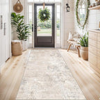 4x8 Washable Indoor Entryway Rug Non-Slip Rubber Backed Floor Mat - Image 3