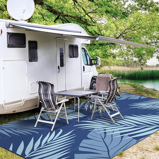 GENIMO Outdoor Rug 10' x 14' Waterproof - Image 4