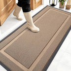 OLANLY Front Door Mat Indoor Outdoor Entrance, Waterproof All-Season, by OLANLY