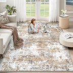 XLUEZ 5x7 Area Rugs for Living Room, Washable Modern Abstract Large Area Rug by XLUEZ