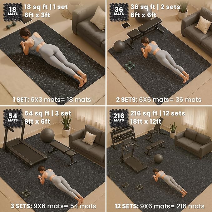 bemaxx Gym Mats Set - Image 5