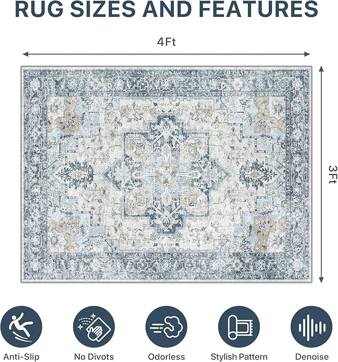 36"x48" Office Chair Mat for Hardwood Tile Floor, Under Desk Carpet Protector - Image 9