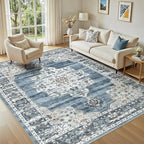 8x10 Washable Area Rug - Image 8