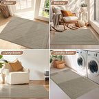 BEQHAUSE Dirt Trapper Door Mat 20" x 32", Doormat Non-Slip Entryway Rugs - Image 8