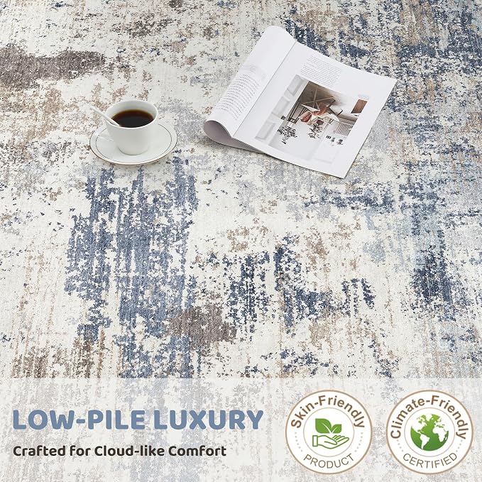 UERMEI 6x9 Area Rug Living Room Rugs - Image 8