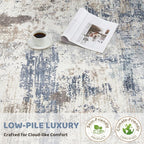 UERMEI 9x12 Area Rug Living Room Rugs - Image 9