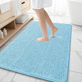 OLANLY Large Bathroom Rugs 59x35, Extra Soft Absorbent Chenille Bath Rugs by OLANLY