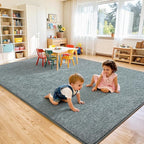 Keeko 4x6 Area Rugs for Living Room, Soft Modern Memory Foam Bedroom Rug - Image 5