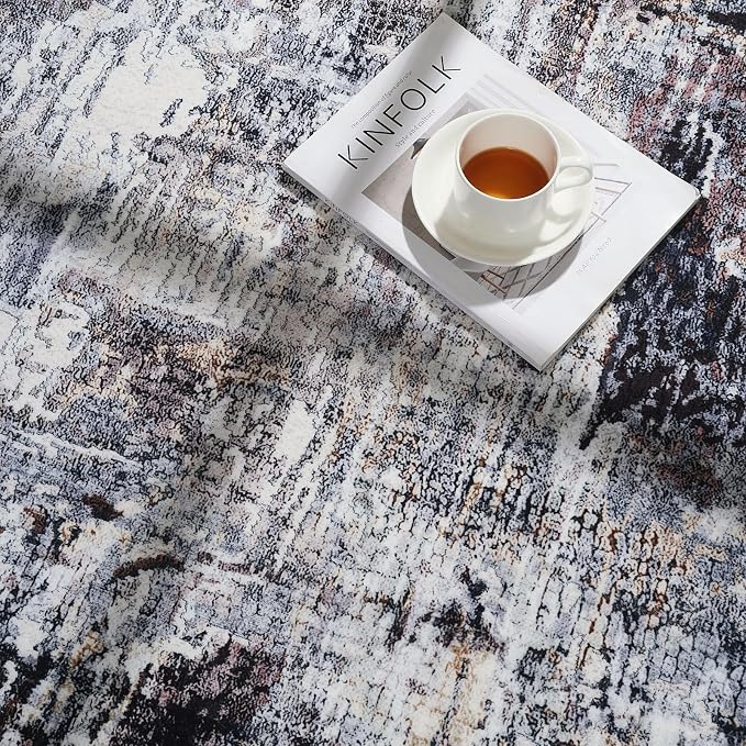 Rugcomf Modern Abstract 5'x7' Area Rugs - Image 7